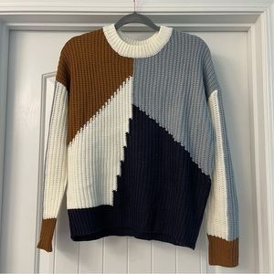 S/M Colorblock Sweater